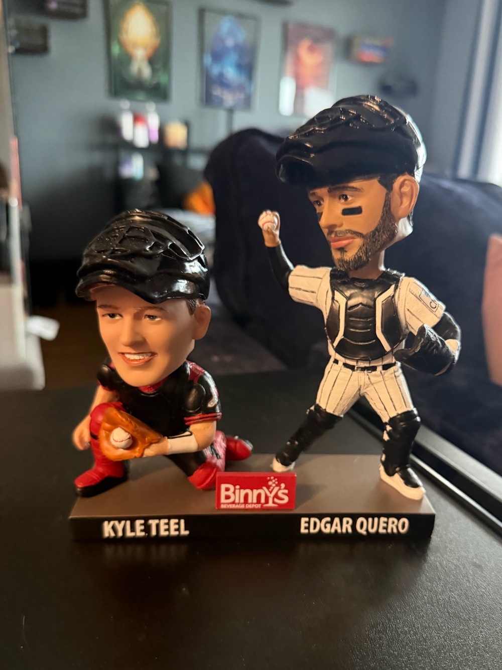 White Sox x Binny’s Edgar Quero and Kyle Teel Bobbleheads